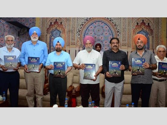 MS Bhullar and MF Farooqui release Rajdeep Singh Gill’s book ‘Ever Onwards’