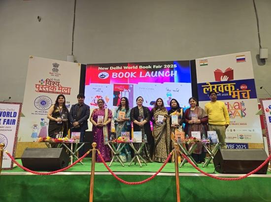 World Book Fair 2025 witnesses the grand release of 8 books by Ink Publication