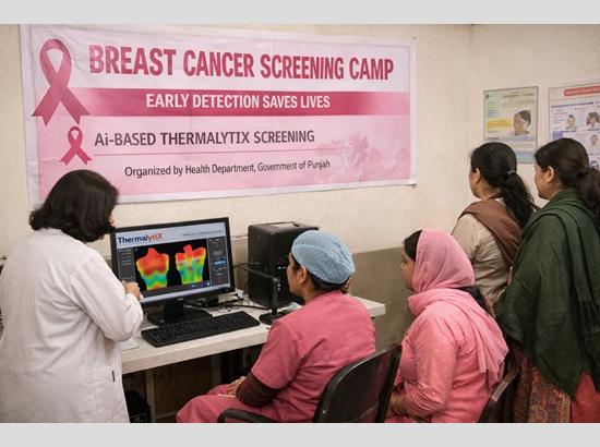 Punjab adopts AI for Women’s Health: Breast cancer screening camp held