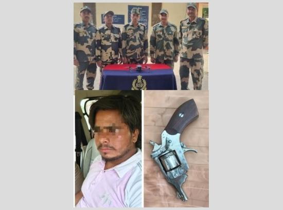BSF apprehends suspect with pistol, recovers two drones in Ferozepur
