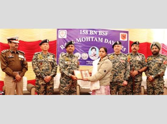 Dr Atul Fulzele, IG, BSF Punjab pays homage to martyrs on Rajamotham Day