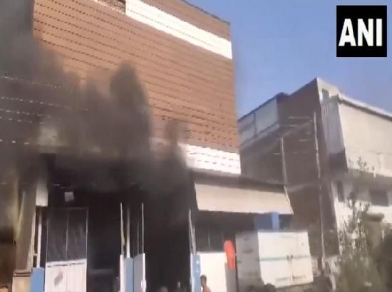 Haryana: Several sustain burn injuries after massive fire engulfs rubber belt-making factory in Sonipat