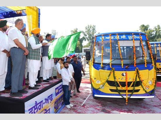 100 mini buses will connect Punjab’s villages with cities: CM Mann