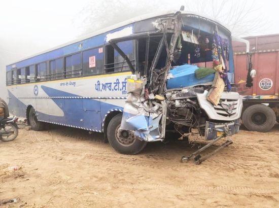Dense fog triggers multiple accidents, four PRTC buses among six vehicles damaged