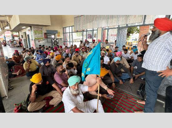 Punjab Roadways workers hold massive strike; Demand end to contract system and job regularization
