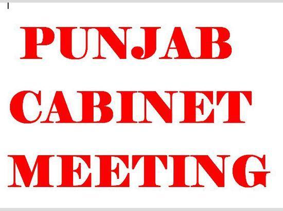 Punjab Cabinet meeting on June 2