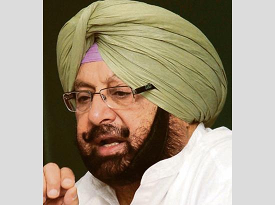 Amarinder To Lead Relay Dharna Of MLAs At Delhi On Nov 4 after President Declines Meeting 