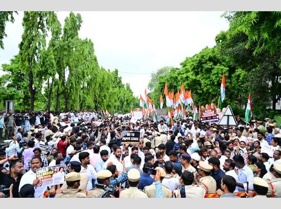 Congress holds nationwide protests over Rahul Gandhi's detention; BJP stages counter-protests in various states