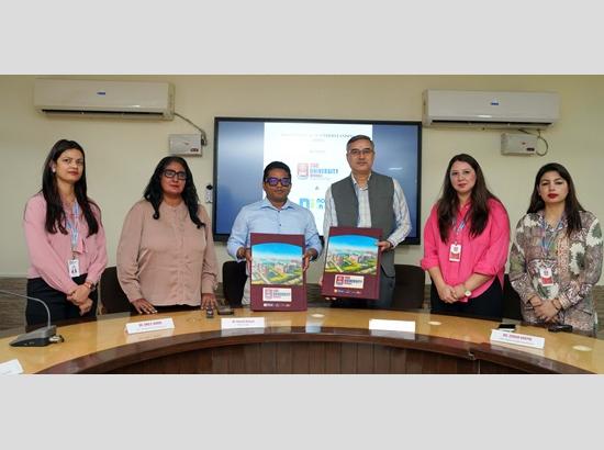 CGC University Mohali’s Fashion Design Department and Novus India sign strategic partnership