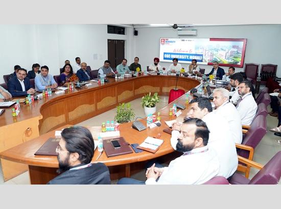 CGC University Mohali concludes 2nd Academic Council Meeting, maps out academic roadmap for future education