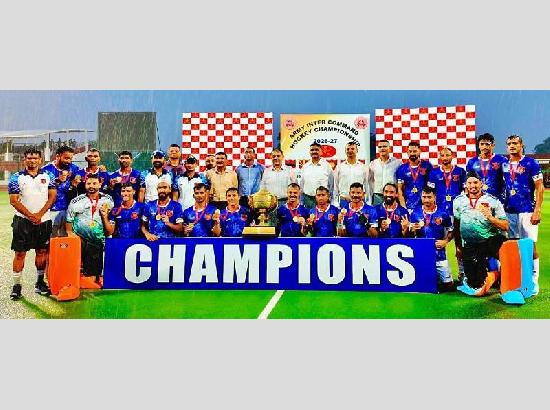 Western Command lifts Indian Army Inter Command Hockey Championship 2026-27 Trophy
