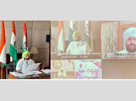 Punjab CM urges MPs to put pressure on Centre for providing O2, tankers, vaccines & drugs 