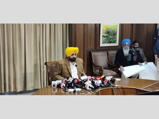 Centre again discriminates Punjab by rejecting  state's tableau (Jhanki) on R-Day: CM Mann; Watch Video