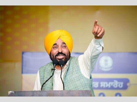 CM Mann sets target of 3-4 gold medals for Punjab at 2026 Olympics