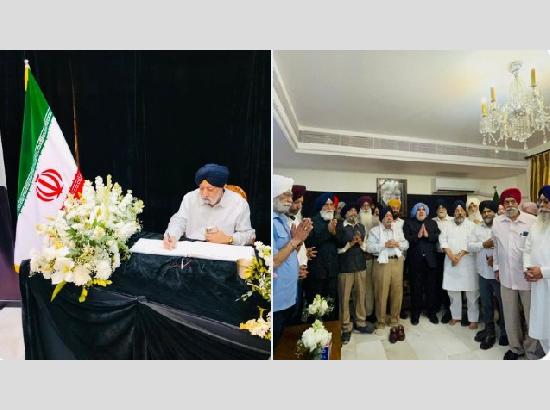 Sikh delegation led by Paramjit Sarna visits Iranian Embassy, offers condolences over Ali Khamenei’s demise