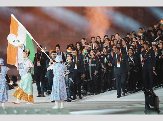 Pawan Sehrawat, Manu Bhaker lead Indian contingent at Asian Games 2026 opening ceremony