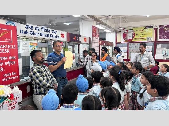 Young students explore journey of letters at Post Office

