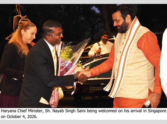 Haryana CM Saini in Singapore: Gurugram to gain global recognition with 25-acre World-Class Convention Centre