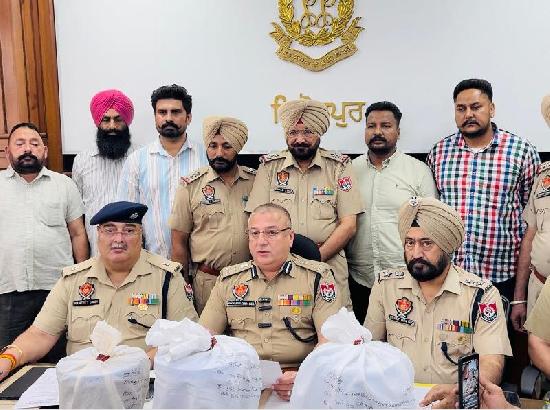 9.4 kg heroin recovered in Ferozepur, one held, DIG urges parental vigilance in Anti-Drug Fight
