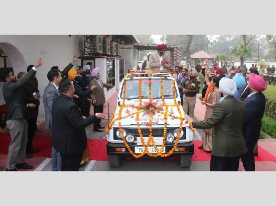 DIG Ranjit Singh Dhillon retires from Ferozepur after 38 years of distinguished service