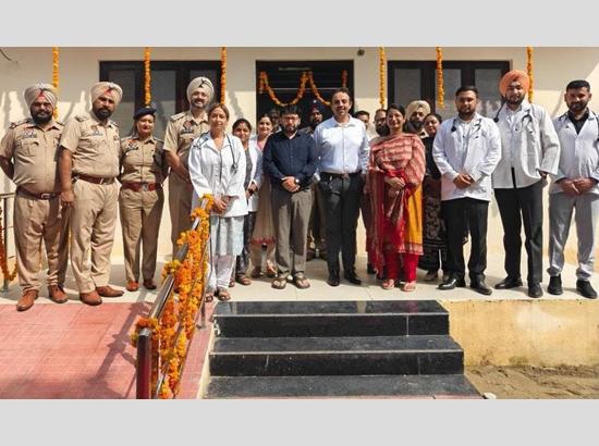 Minister Dr.Ravjot Singh inaugurates Aam Aadmi Clinic at Central Jail
