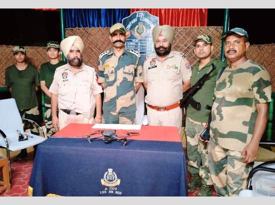 Drone recovered near Ferozepur Border: Probe on for sources, payload