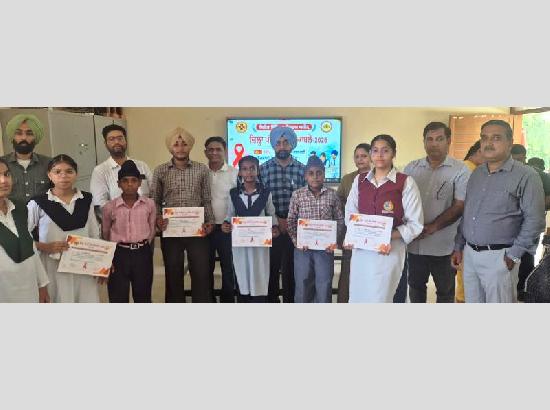 Essay writing competition on HIV/AIDS awareness held under Adolescent Education Programme
