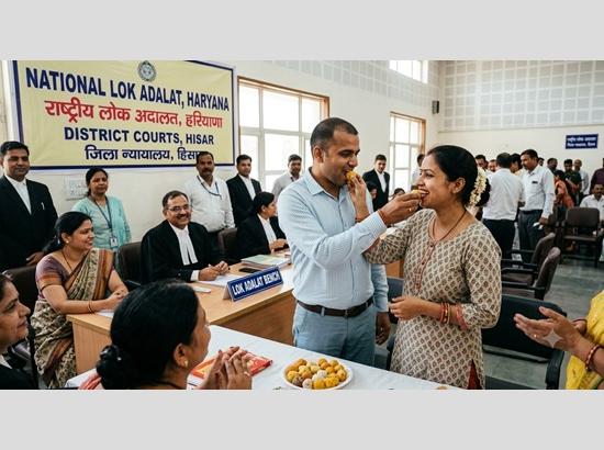 They came to settle a case, left together: How Lok Adalat reunited estranged couple