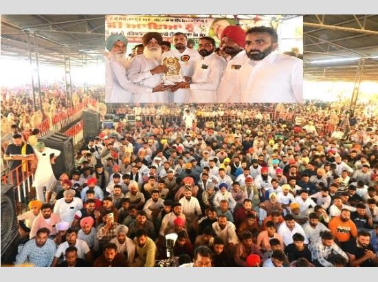 MLA Jagdeep Kamboj Goldy plays tributes at 57th Baba Bulleh Shah Cultural Memorial
