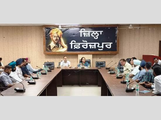 Polling for 12 Sarpanch,  231 Panch seats in Ferozepur on this date 