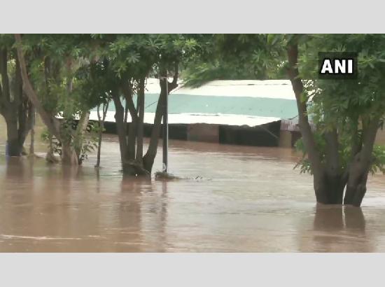 Punjab floods  & Figures : 8 persons, 200 cattle dead; Crop area of over 1.72 lakh acres affected 