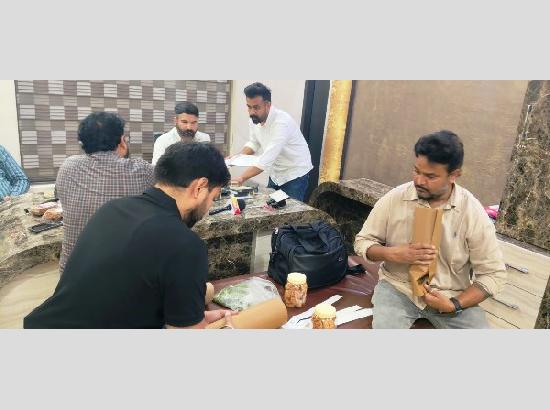 Reinstated Food Safety Officer Abhinav Khosla resumes action against unhygienic food vendors 

