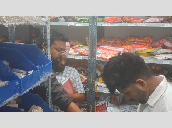 Food Safety Dept cracks down on Blinkit  Store; Expired food items seized

