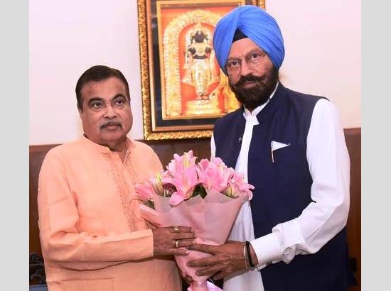 Rana Sodhi meets Gadkari, pushes for four-lane upgrade of Ferozepur-Fazilka-Dharamkot roads