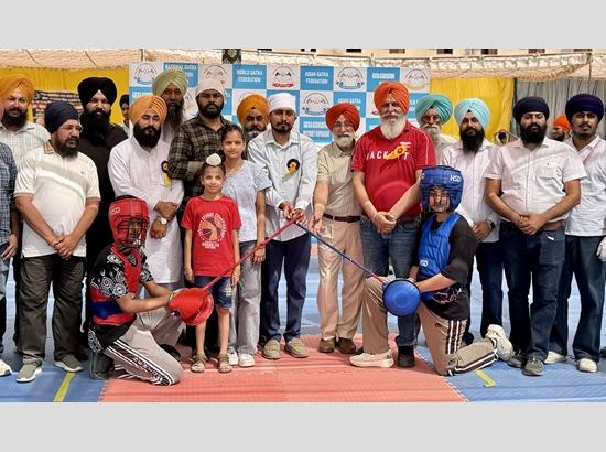 Rupnagar crowned overall champion at 12th Punjab State Gatka Championship