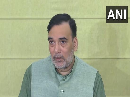 Delhi Minister Gopal Rai writes to Centre urging 