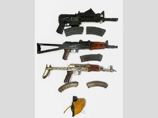 Juvenile among 3 held with hand grenade, 3 sophisticated rifles in Amritsar