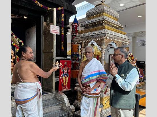 MP Rajinder Gupta Celebrates PM Modi’s Birthday in a Unique Way at New York Ganesh Temple