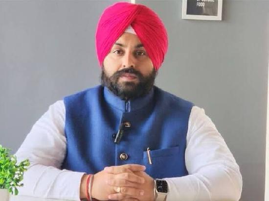 Harjot Bains slams Centre over BBMB move, calls it ‘Attack on Federalism’
