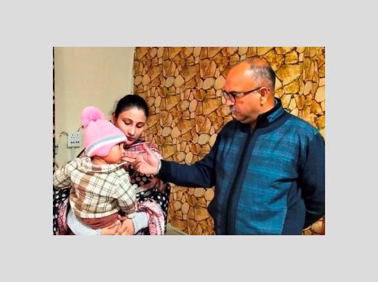 Health Dept acts as ‘Angel’ for little Savi; free heart surgery grants new lease of life under RBSK