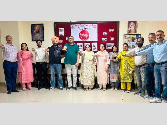 Health Dept Observes Fire Safety Week; Staff take safety pledge