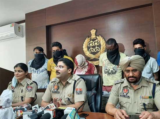 Big Haul by S.A.S. Nagar Police ; Six drug suppliers arrested
