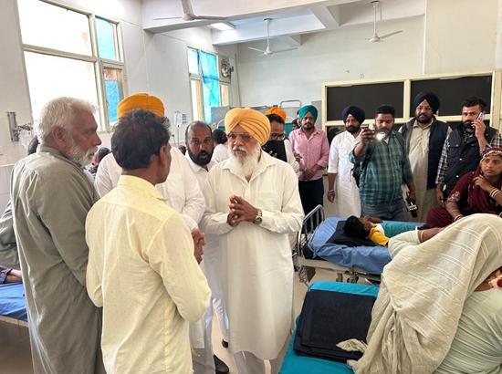 13-yr-old girl dies, around 19 children fall ill after drinking contaminated water in Ferozepur village; Sukhbir Badal blames Mann Govt