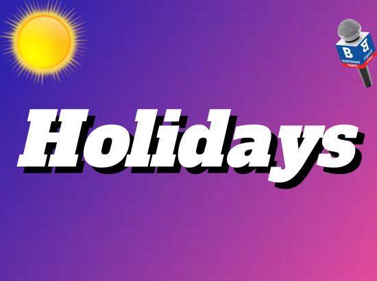 Holiday List for Chandigarh UT Released for 2026