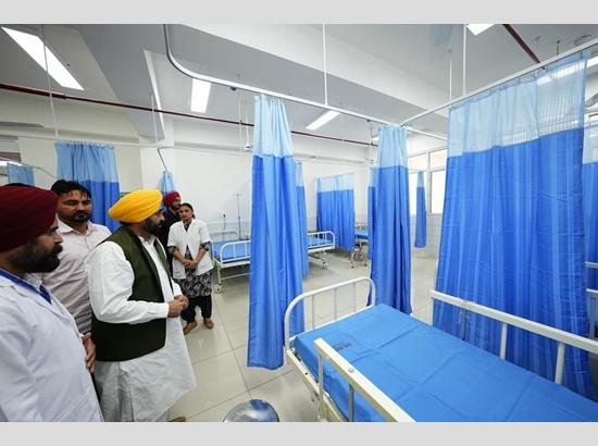 Punjab CM Mann inaugurates 80-bed Modern Hospital in Dhuri