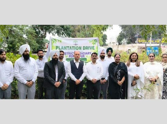 District Judiciary launches tree plantation drive across Ferozepur cudicial complexes