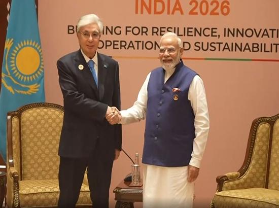 PM Modi, Kazakh President reaffirm commitment to strengthen strategic partnership, express satisfaction over steady ties