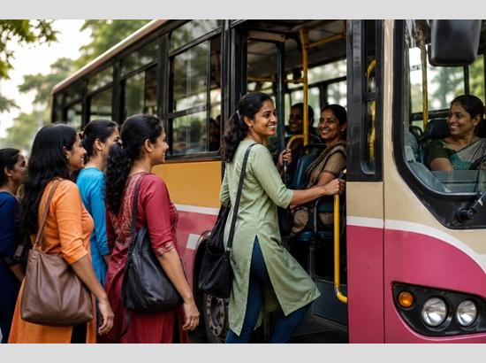 Keralam announces free bus travel for women