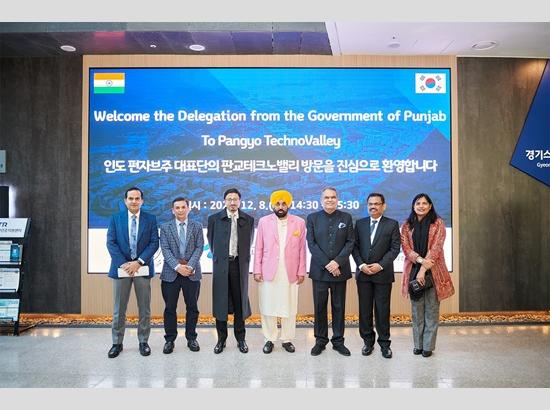 Punjab Woos Korea Inc: CM Mann pitches Mohali as India’s upcoming tech powerhouse