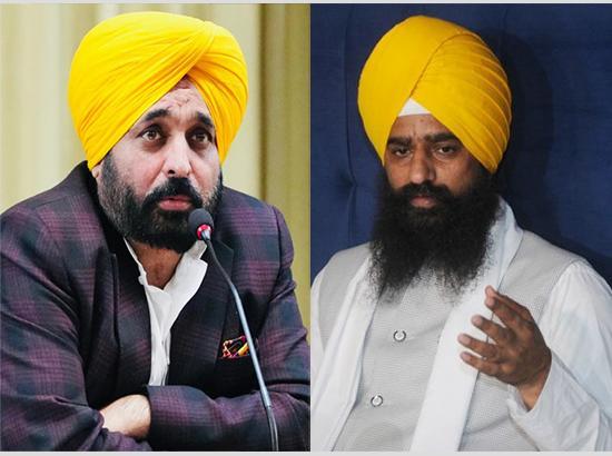 Akal Takht Jathedar rebukes CM Mann over Golak remarks: “Don’t play with Sikh sentiments”